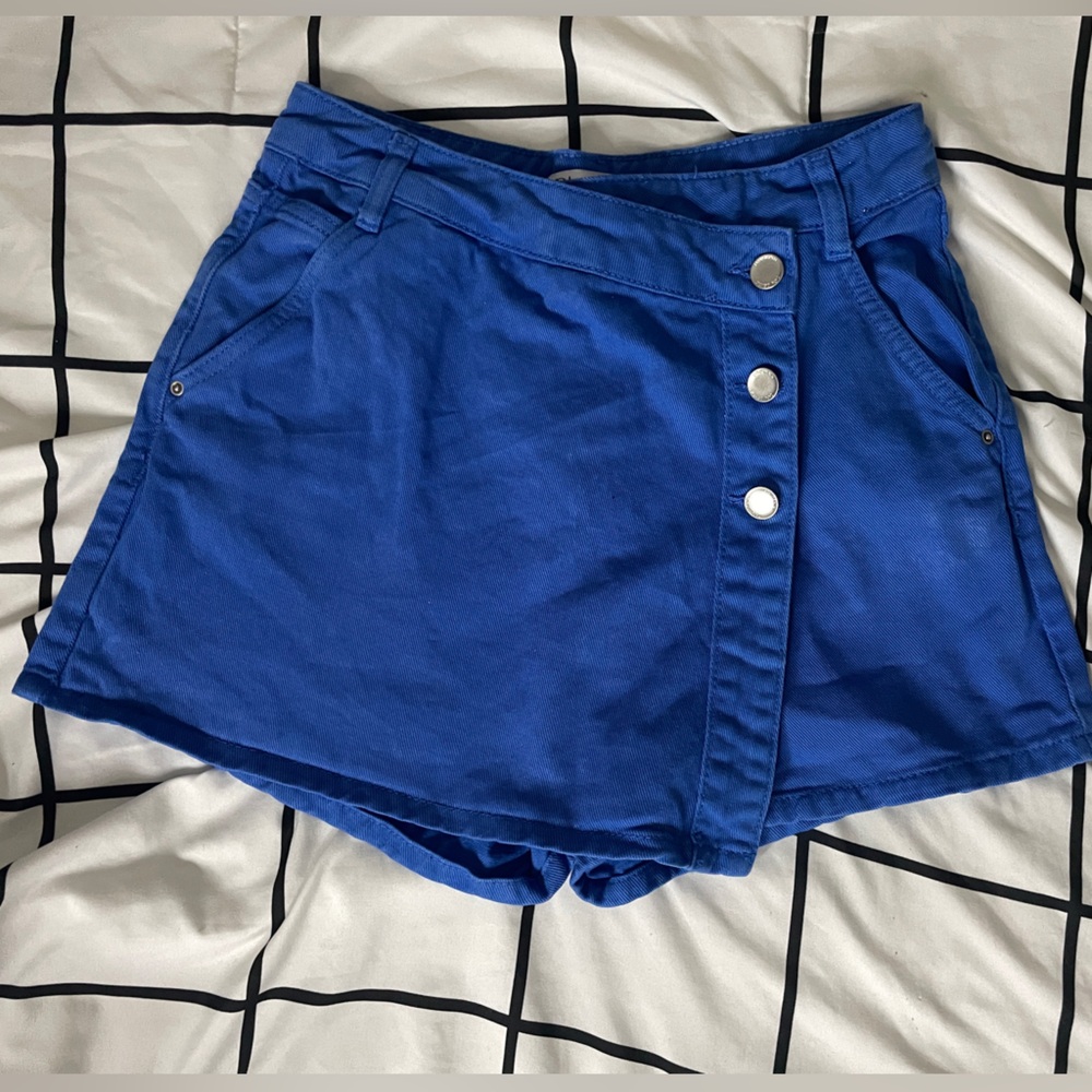Cobalt blue Zara skort